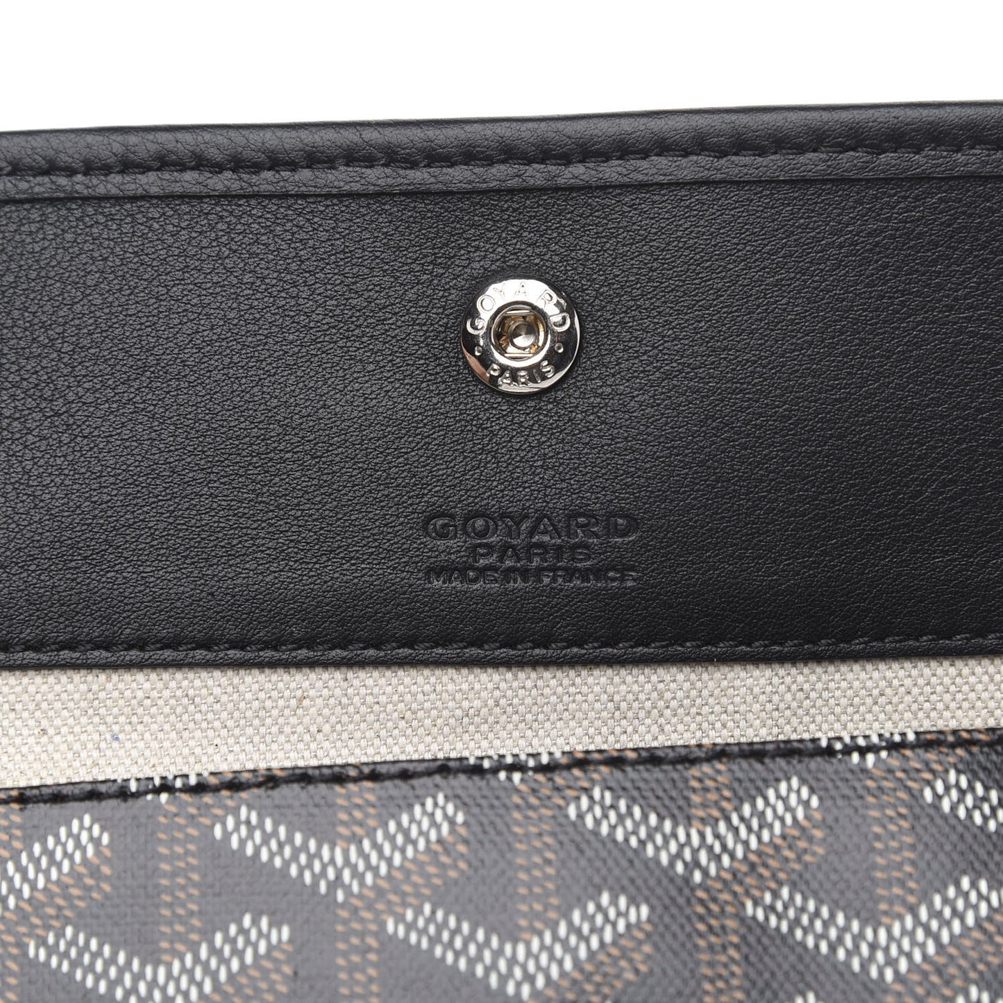 Goyardine Reversible Anjou GM Black