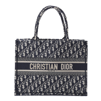 Christian Dior Oblique Medium Book Tote Blue Multicolor 1 of 9