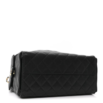 Chanel Caviar Quilted Medium Chanel 25 Handbag Black 4 of 10