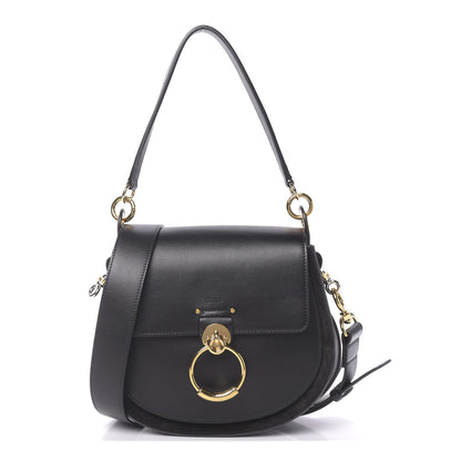 Chloe Calfskin Large Tess Bag Black 1 of 18