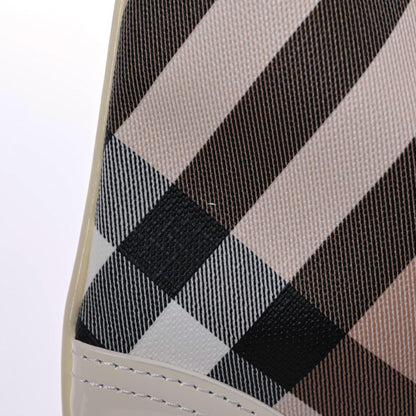 Burberry Patent Nova Check Brooke Hobo White 8 of 11