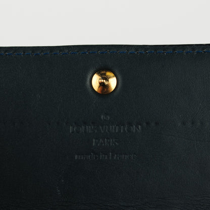 Louis Vuitton Vernis Sarah Wallet Blue Nuit 5 of 7