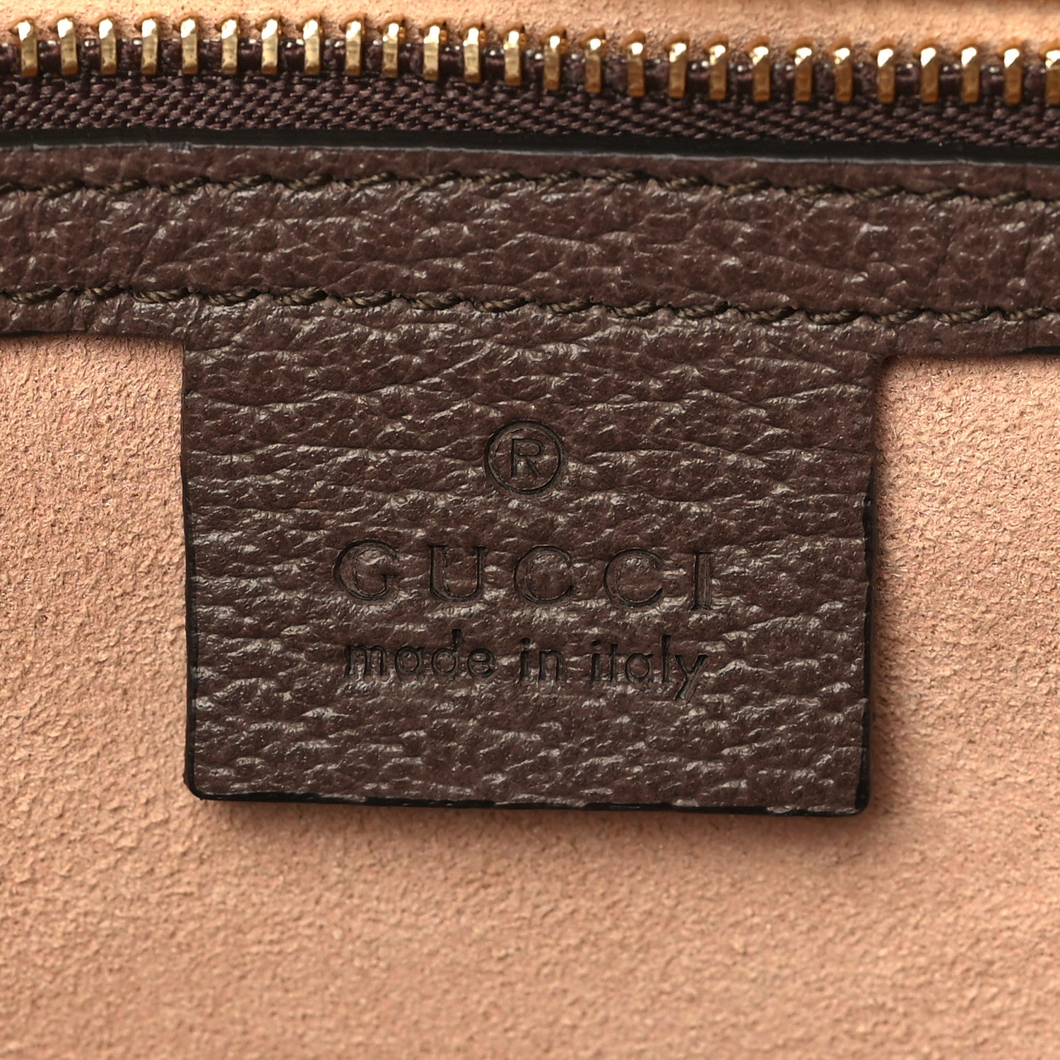 Gucci GG Supreme Monogram Textured Calfskin Web Medium Ophidia Shopping Tote Beige Ebony New Acero 6 of 9