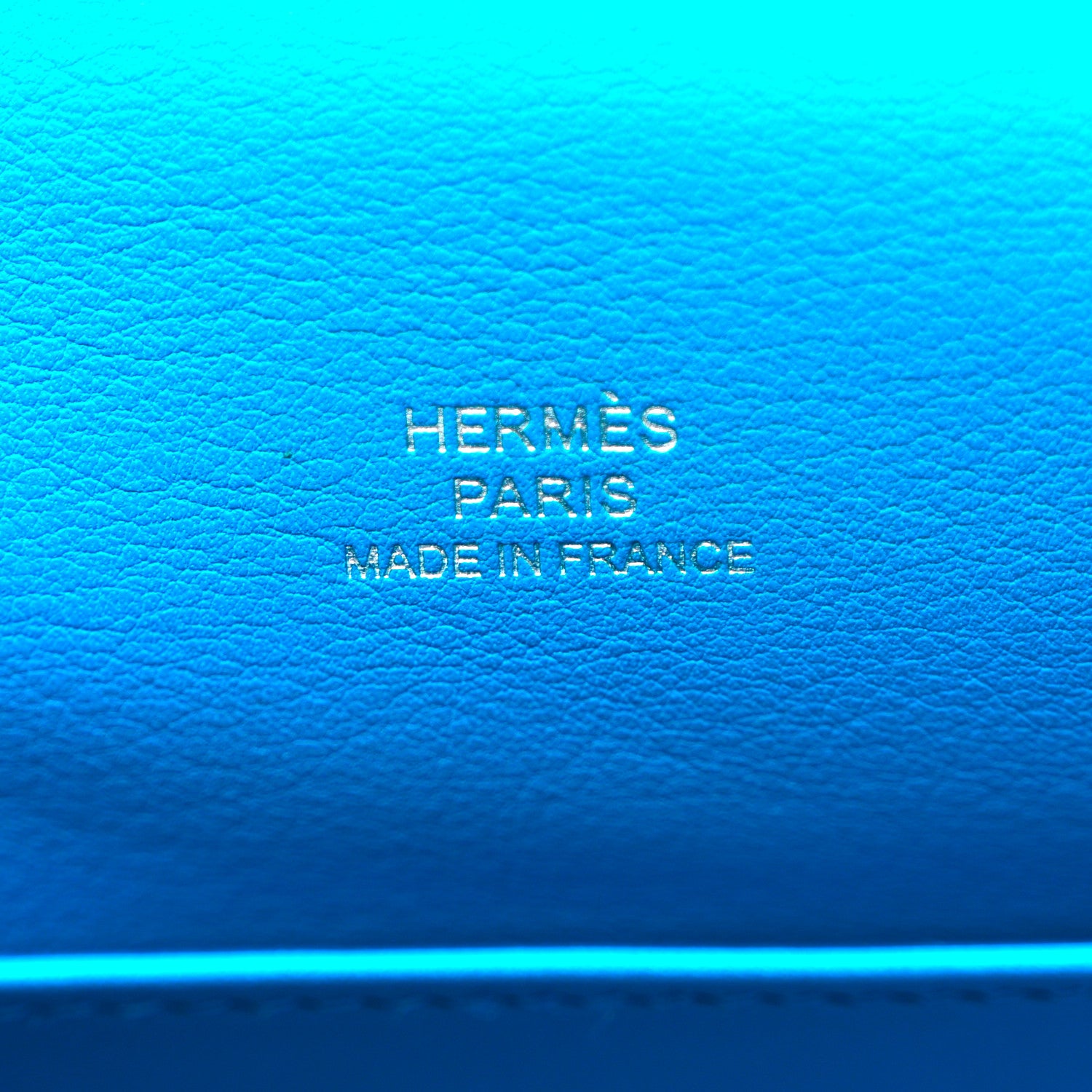 Hermes Swift Kelly Pochette Clutch Bleu Frida 7 of 12