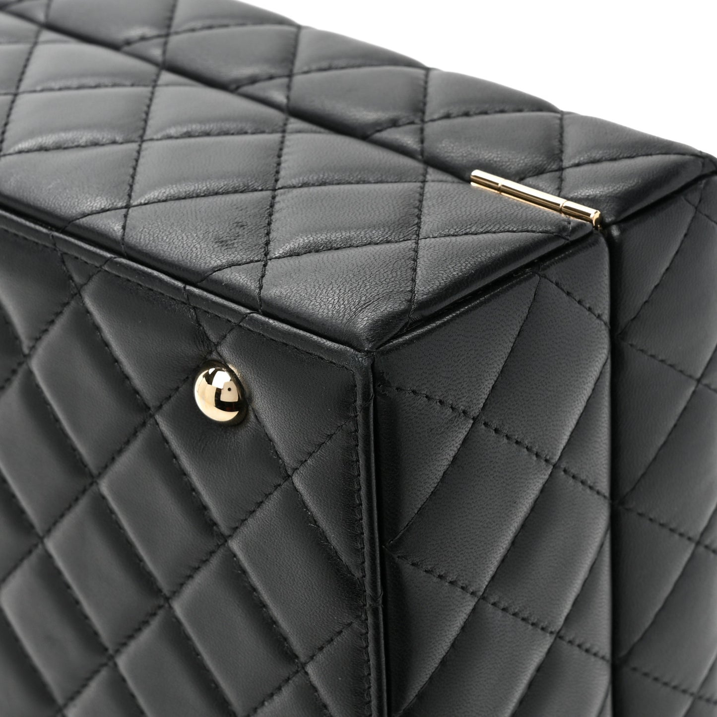 Lambskin Calfskin Tweed Success Story Set of 4 Minis Bags Black
