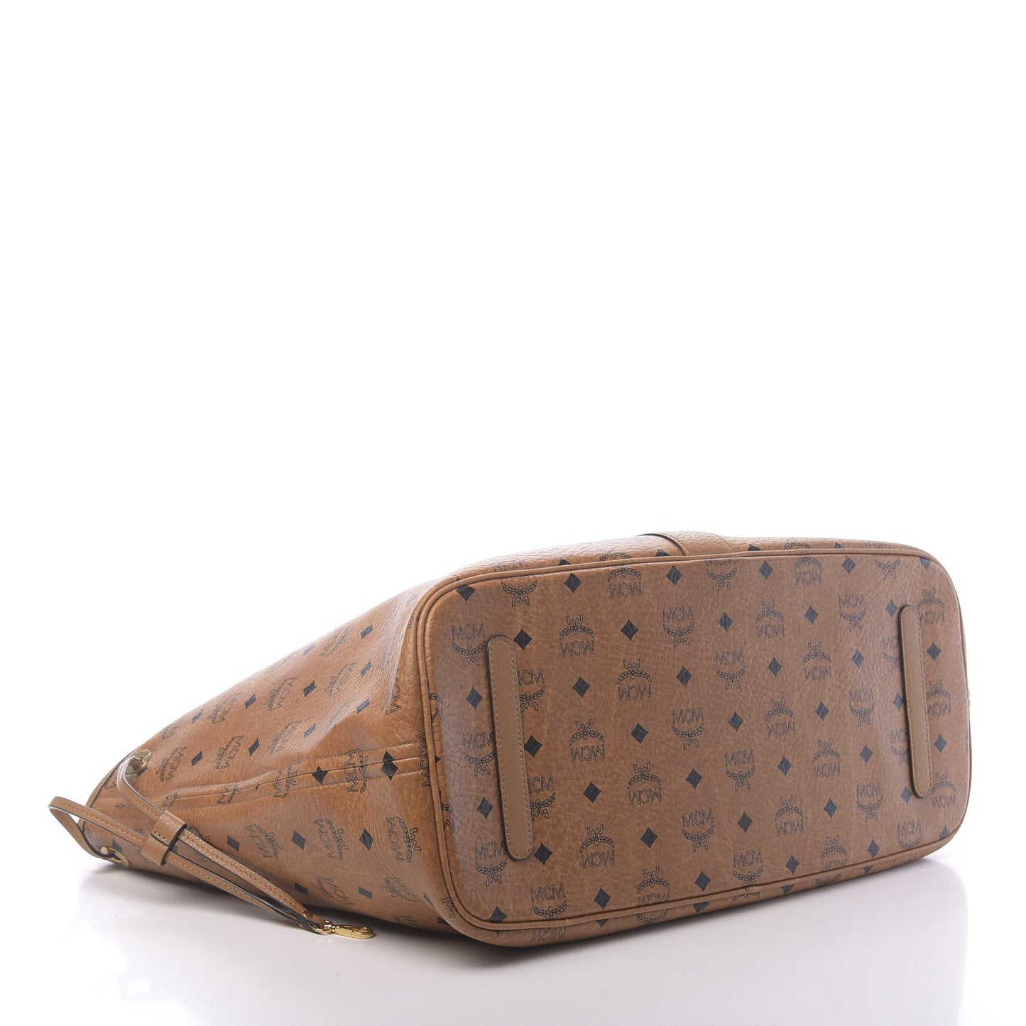 Visetos Large Liz Reversible Shopper Tote Cognac
