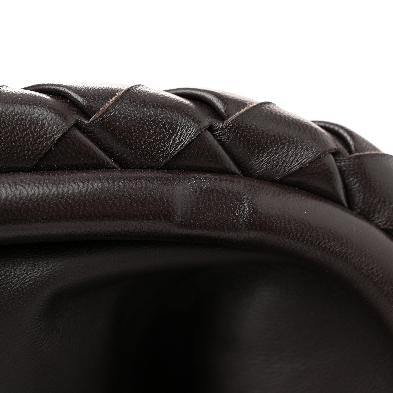Bottega Veneta Nappa Intrecciato Teen The Lauren 1980 Clutch With Chain Fondant 11 of 11