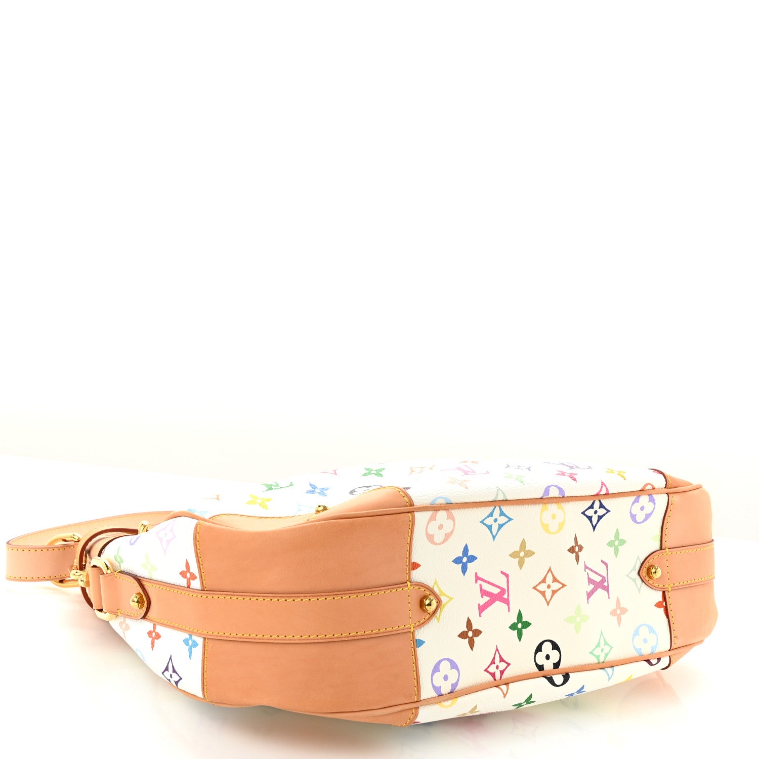 Louis Vuitton Monogram Multicolor Greta White 4 of 9