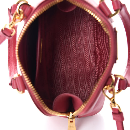 Prada Saffiano Lux Mini Promenade Tote Peonia 7 of 13