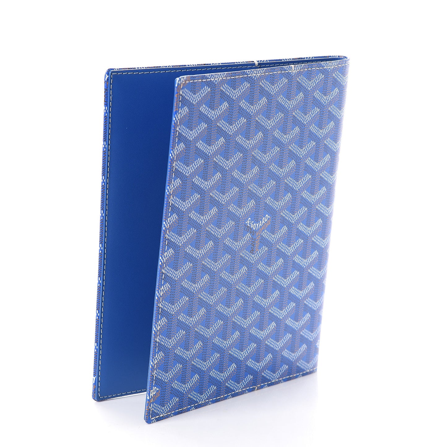Goyardine Agenda Cover Sky Blue