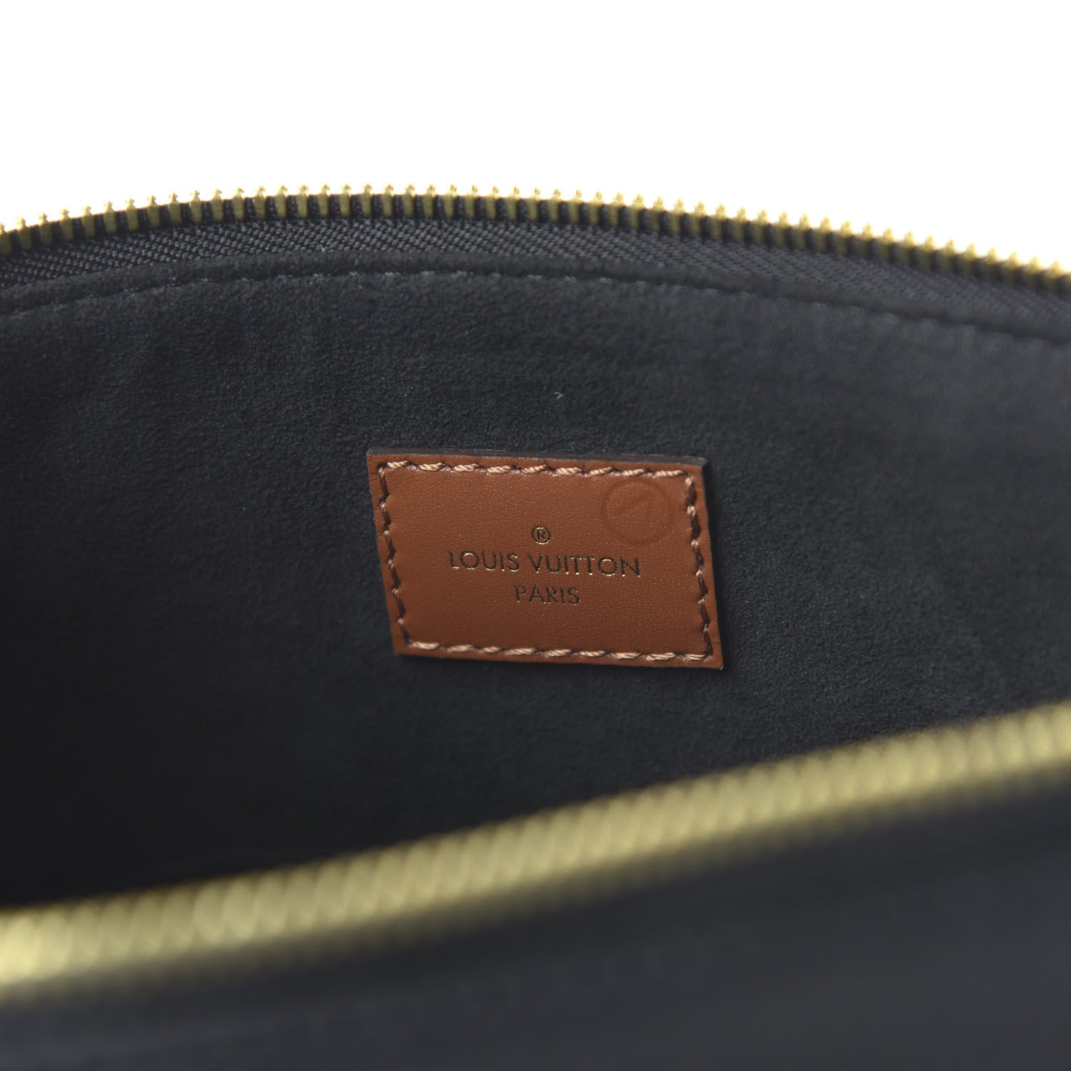 Louis Vuitton Monogram V Tote MM Black 8 of 9