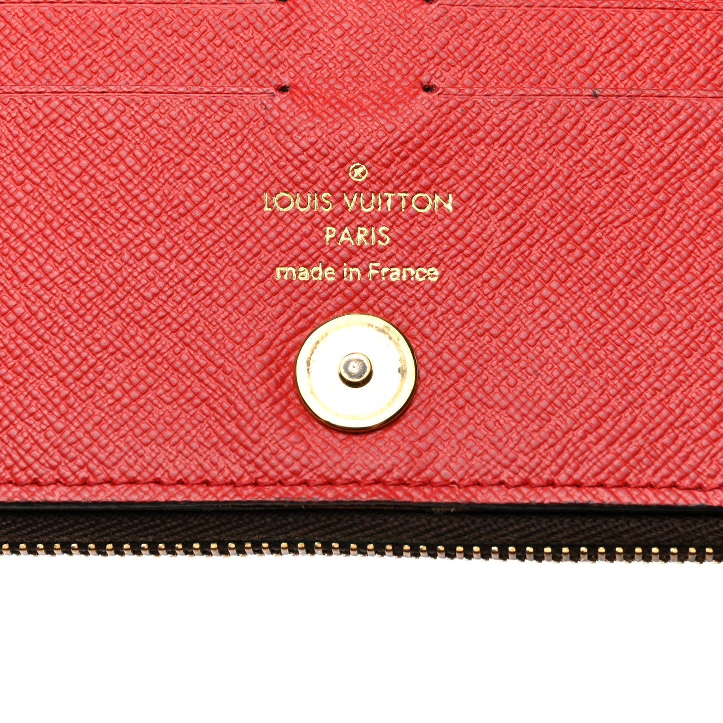 Monogram Adele Wallet Coquelicot