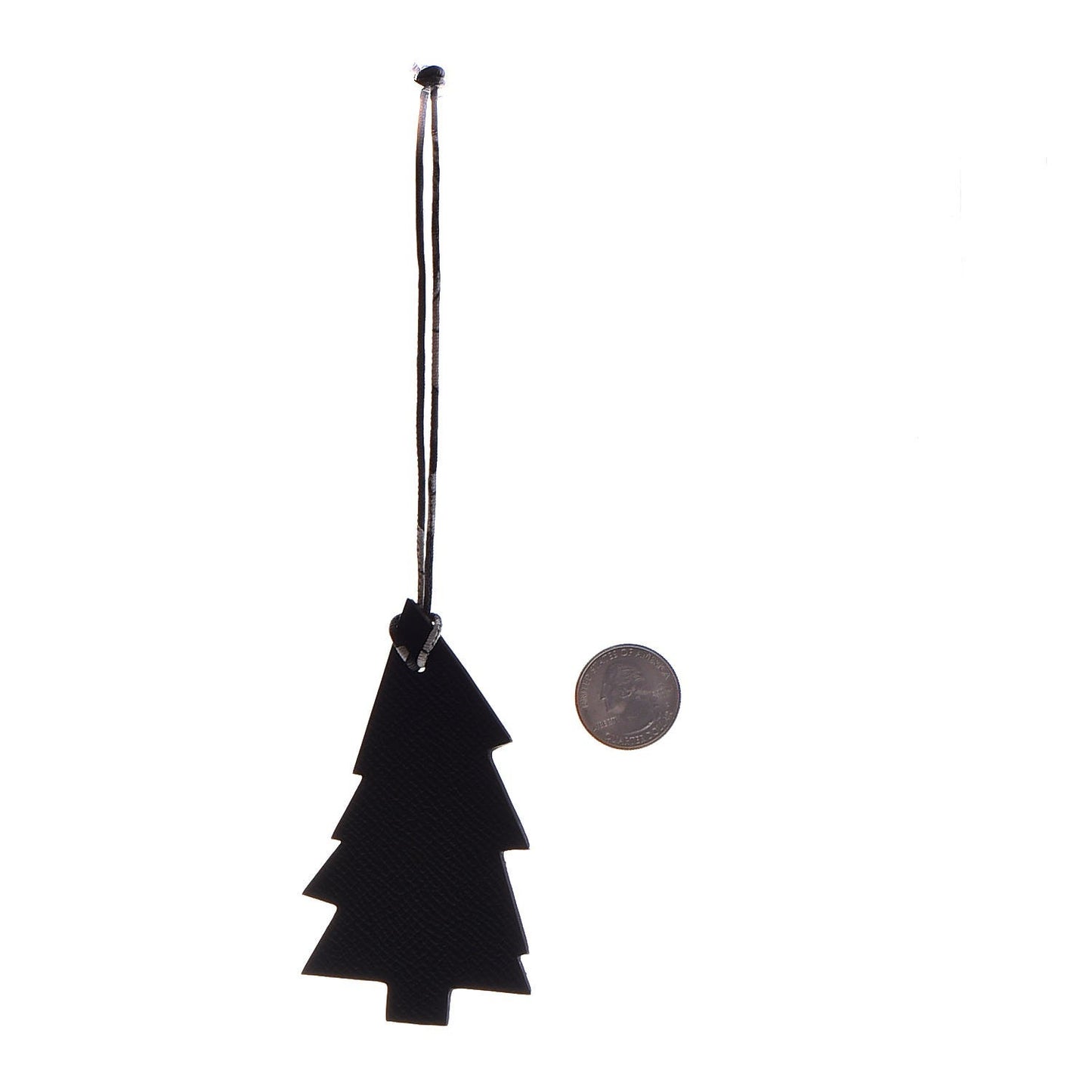 Togo Epsom Petit H Pine Tree Bag Charm Feu
