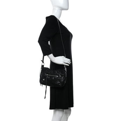 Balenciaga Agneau Classic Silver Hardware Hip Black 2 of 11