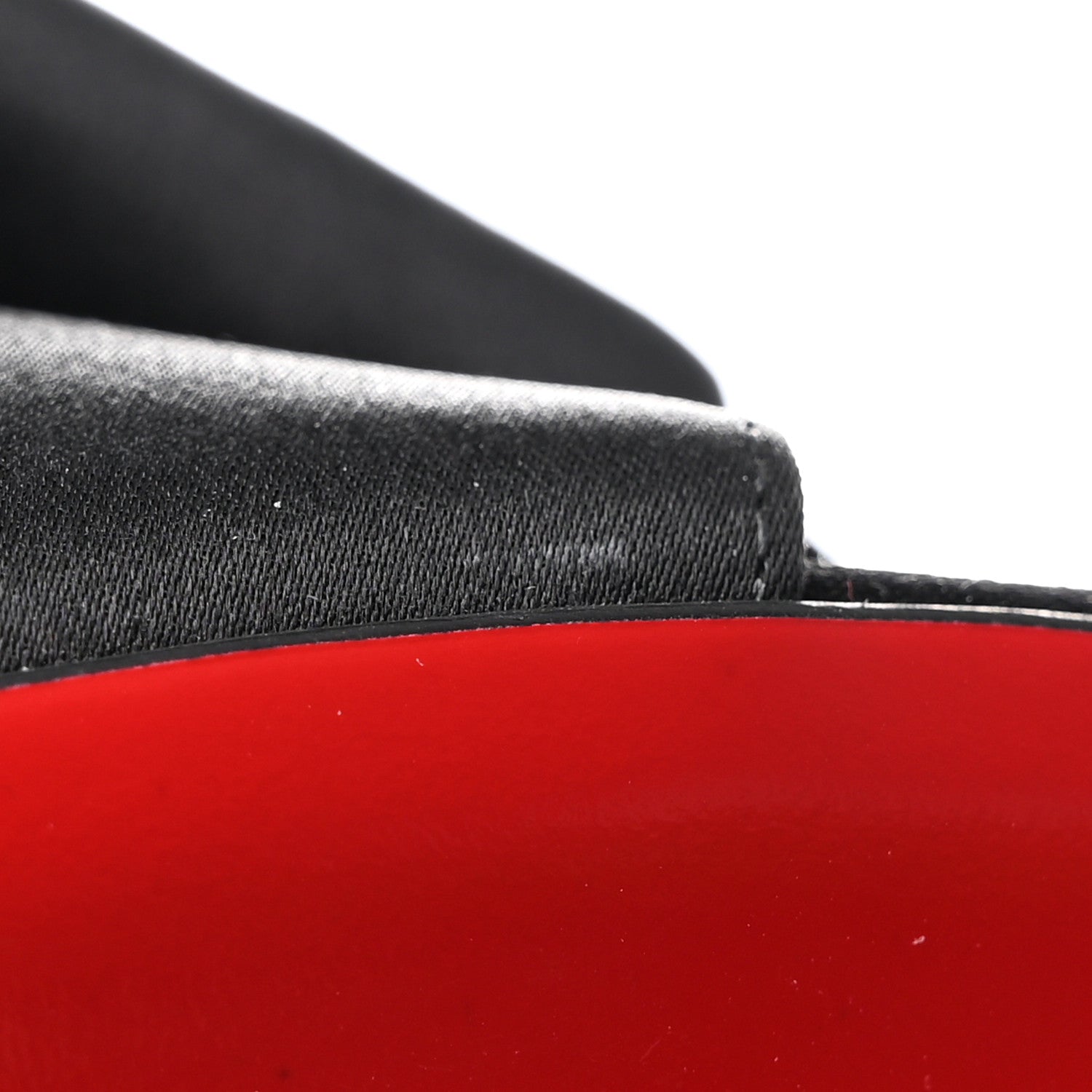 Christian Louboutin Satin Matricia Bow Sandals 36.5 Black 11 of 16