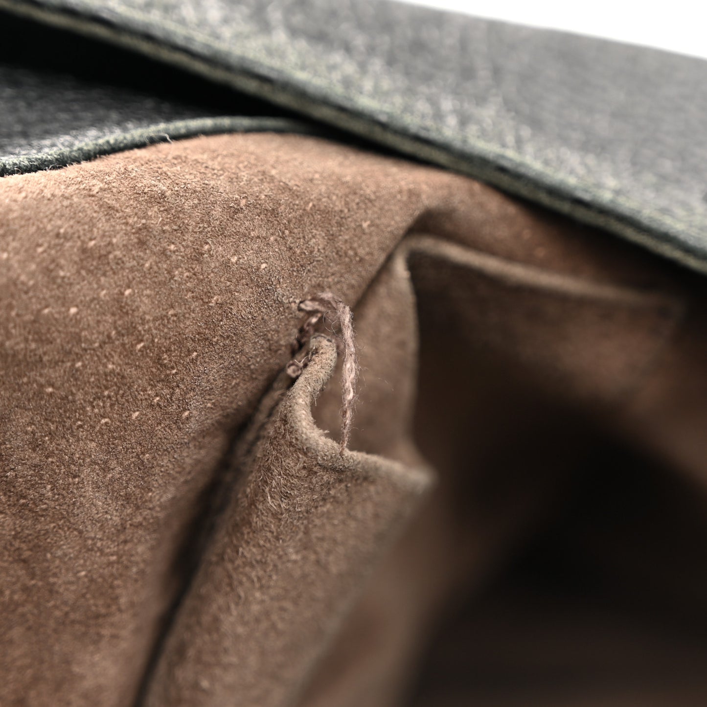 Cervo Deerskin Large Hobo Black