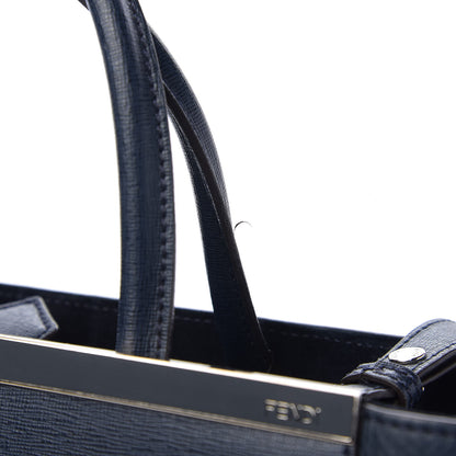 Fendi Vitello Elite Regular 2Jours Tote Lavagna 8 of 11