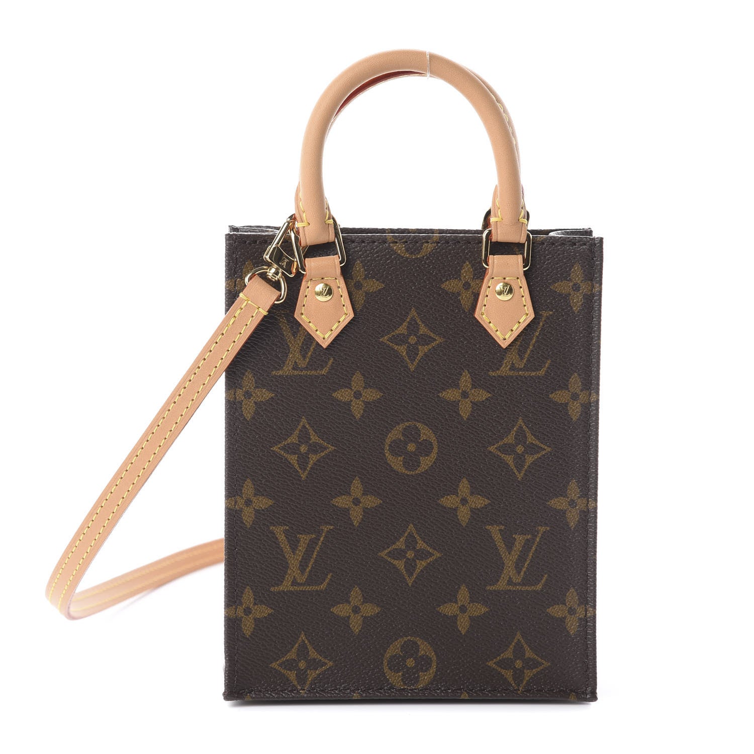 Louis Vuitton Monogram Petit Sac Plat 1 of 8