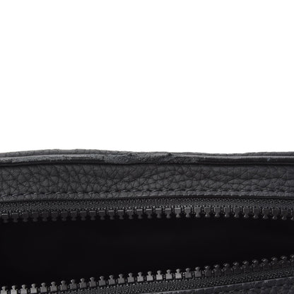 Louis Vuitton Taurillon Monogram Uniformes Solar Ray Soft Pochette Volga Belt Bag Black 6 of 9