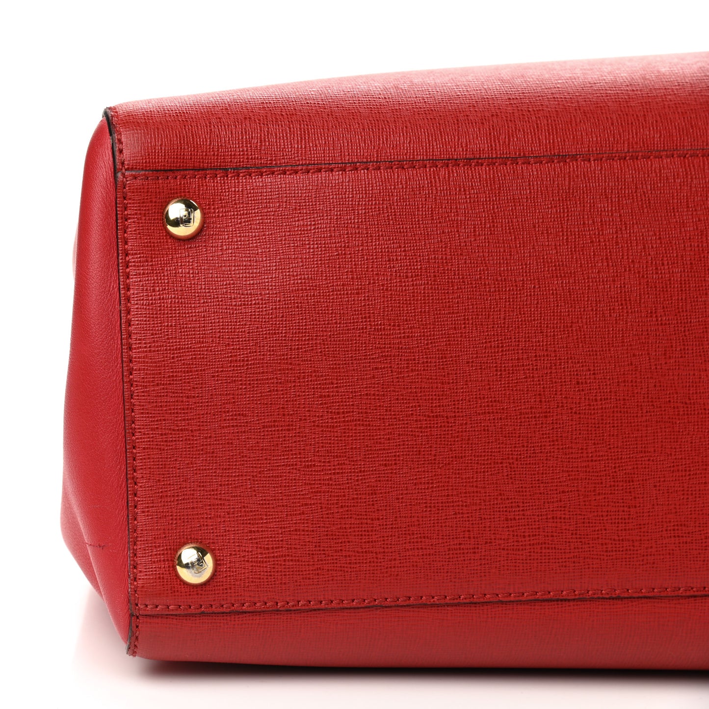 Vitello Elite Flamingo Regular 2Jours Tote Rosso Fiamma