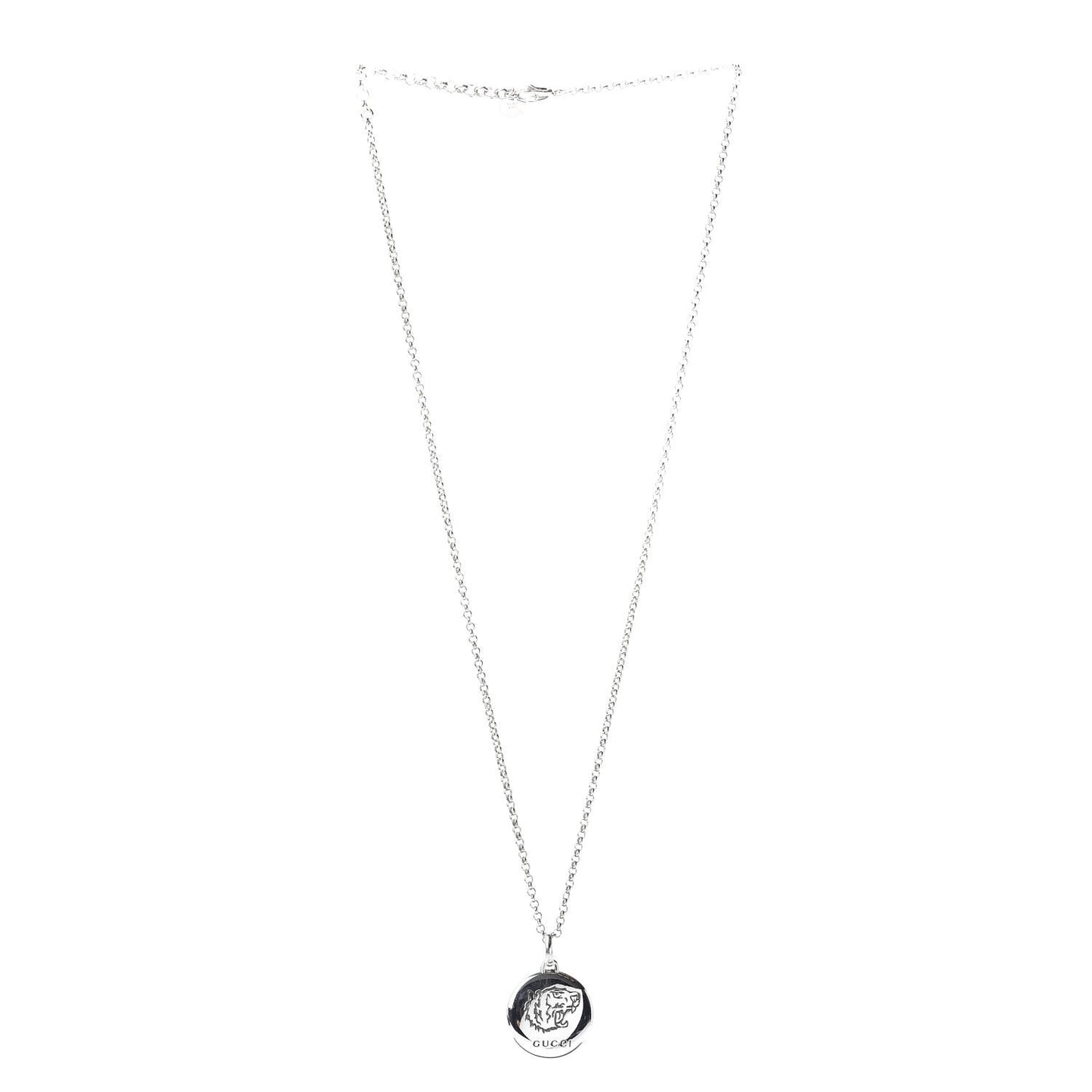 Sterling Silver Blind for Love Pendant Necklace