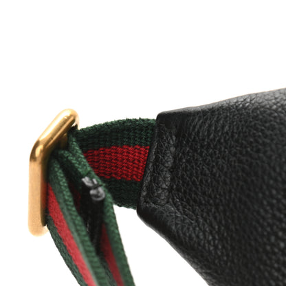 Gucci Grained Calfskin Small Logo Belt Bag Black 12 of 12