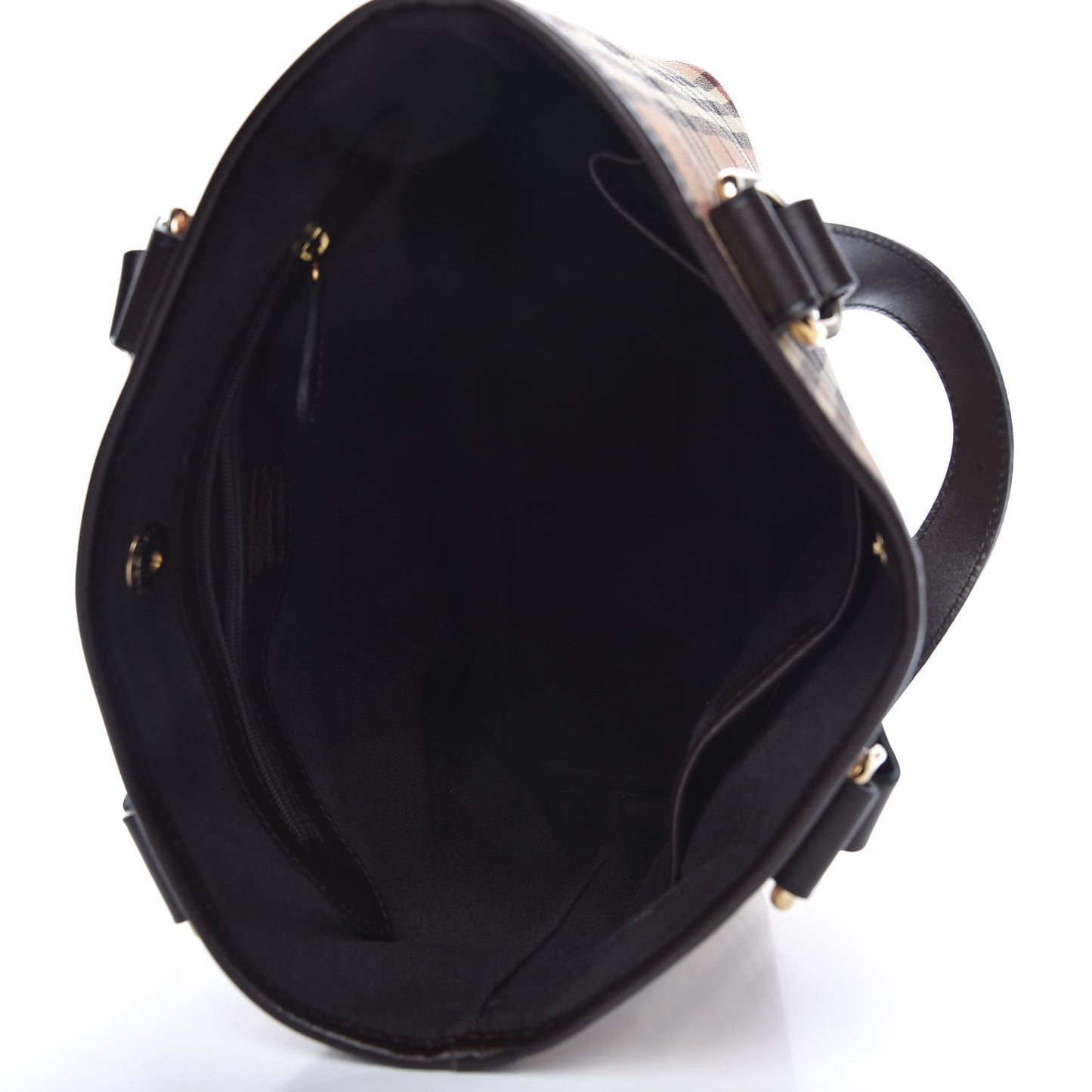 Haymarket Check Small Onslow Tote Chocolate