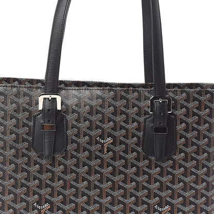 Goyard Goyardine Sac Marie Galante MM Black 7 of 9
