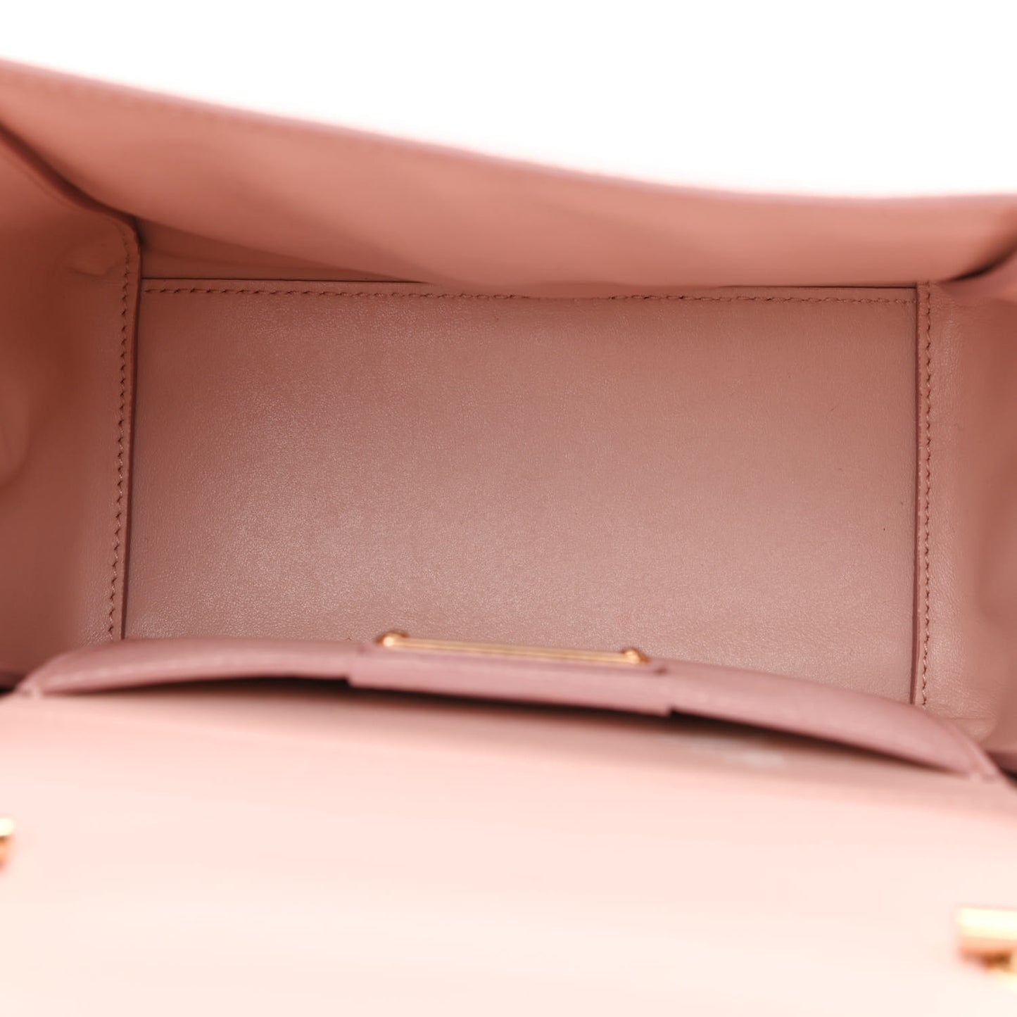 Hammered Calfskin Carrie Shoulder Bag Pink