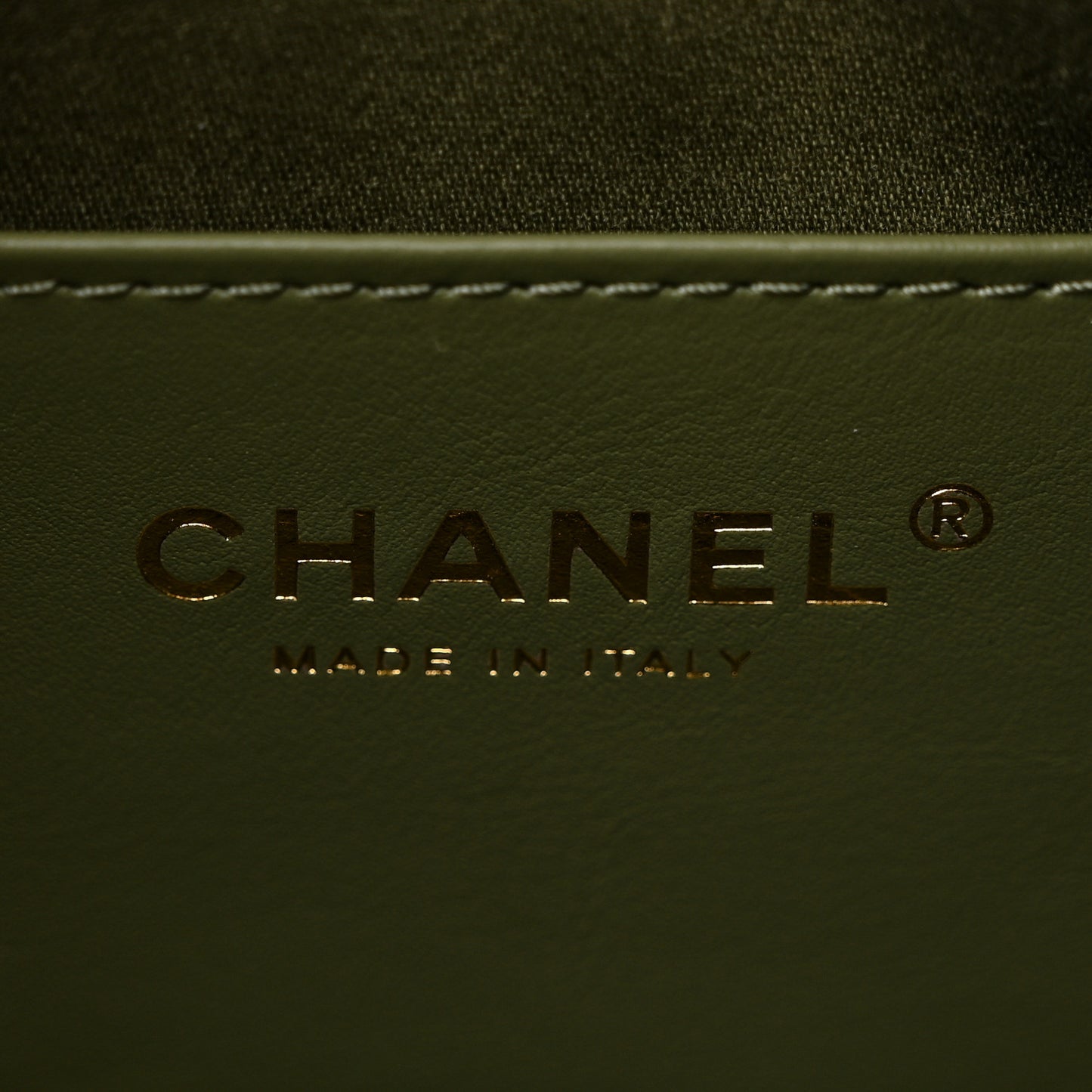 Caviar Quilted Mini Chanel 25 Handbag Green