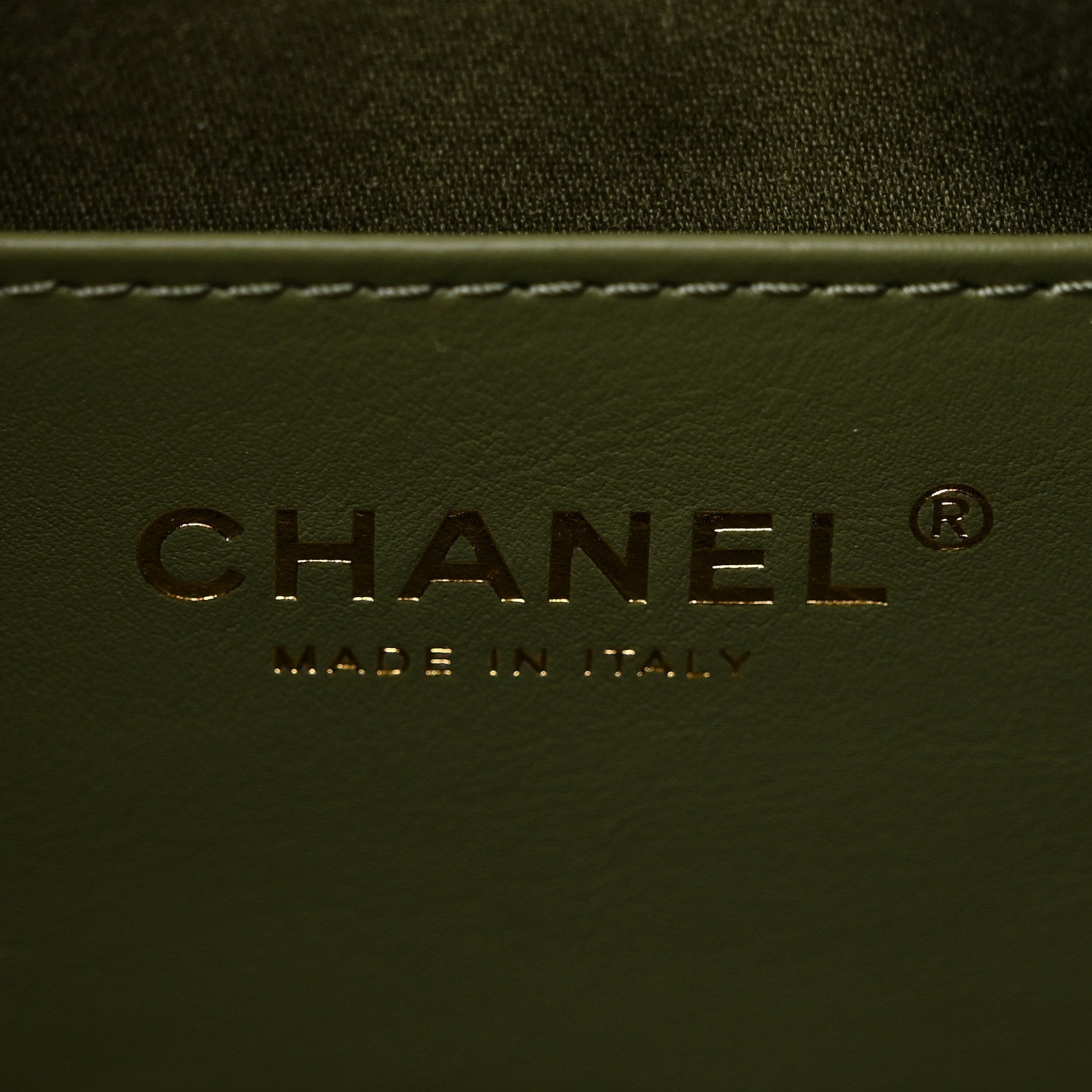 Chanel Caviar Quilted Mini Chanel 25 Handbag Green 6 of 10