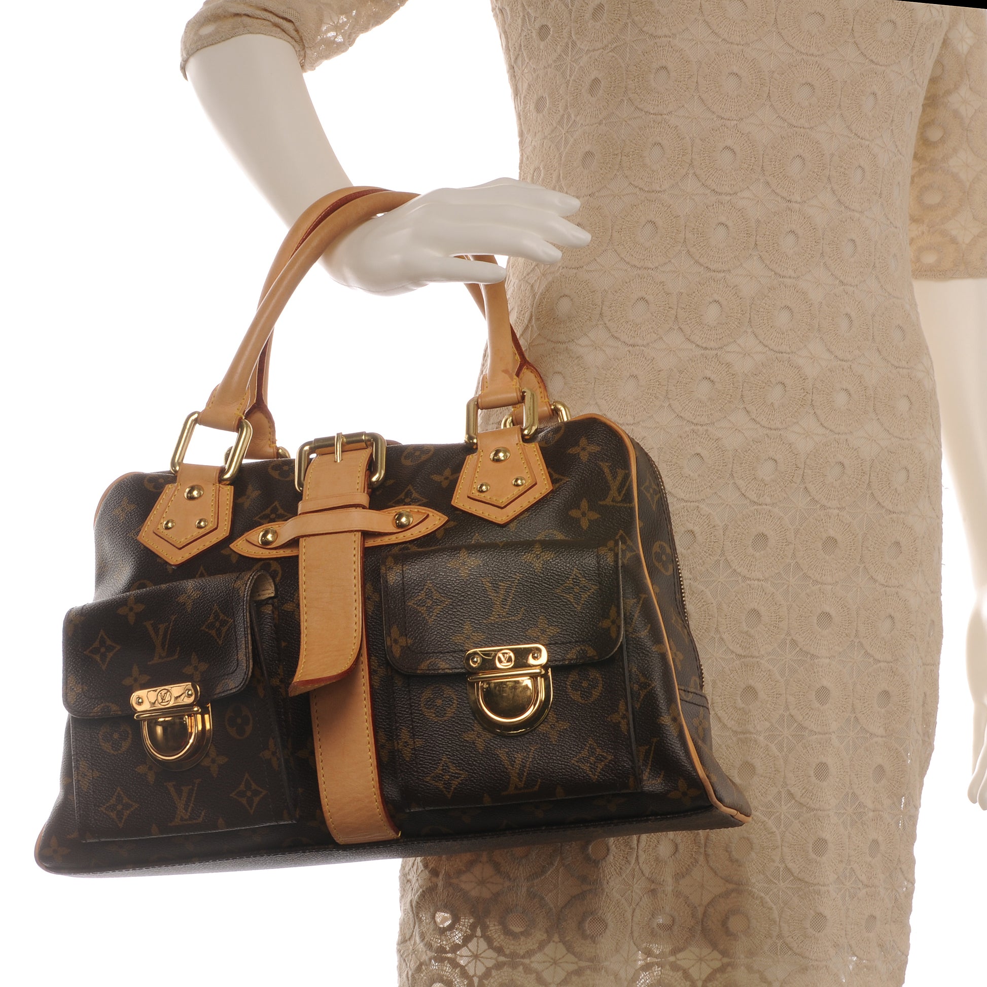 Louis Vuitton Monogram Manhattan GM 2 of 7