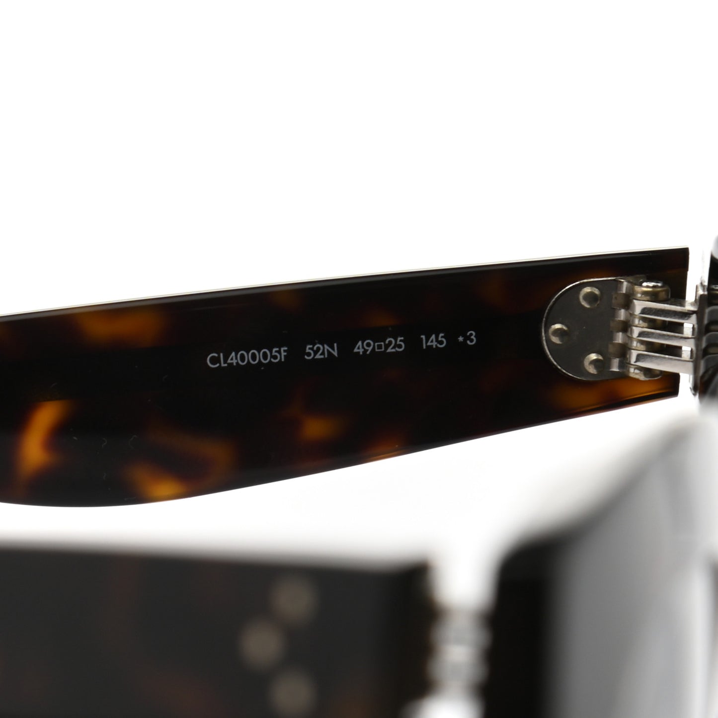 Acetate Butterfly Sunglasses CL4005F Dark Havana