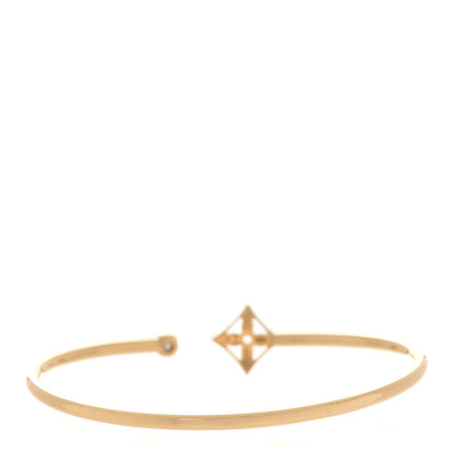 Louis Vuitton 18K Yellow Gold Diamond Idylle Blossom Twist Bracelet 3 of 5