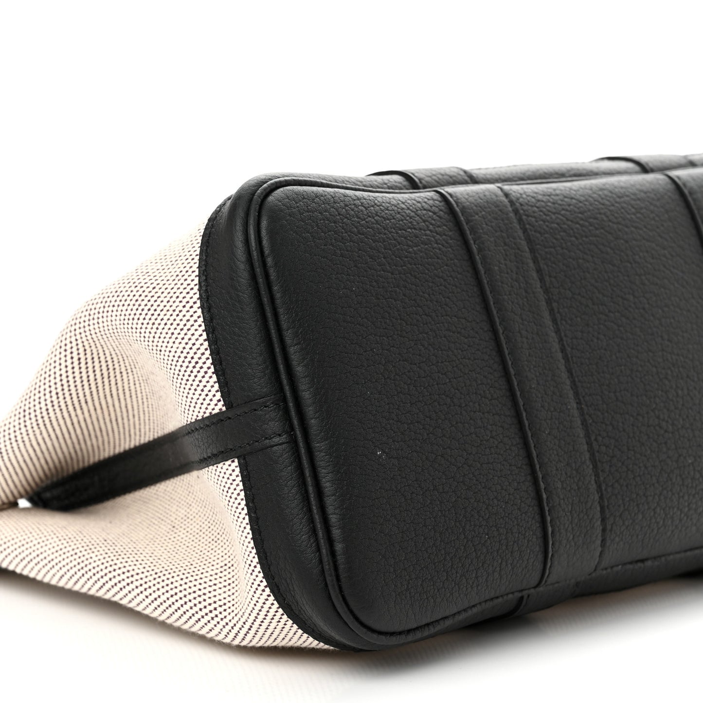 Twill H Negonda Garden Party 30 TPM Tote Ecru Black Cassis