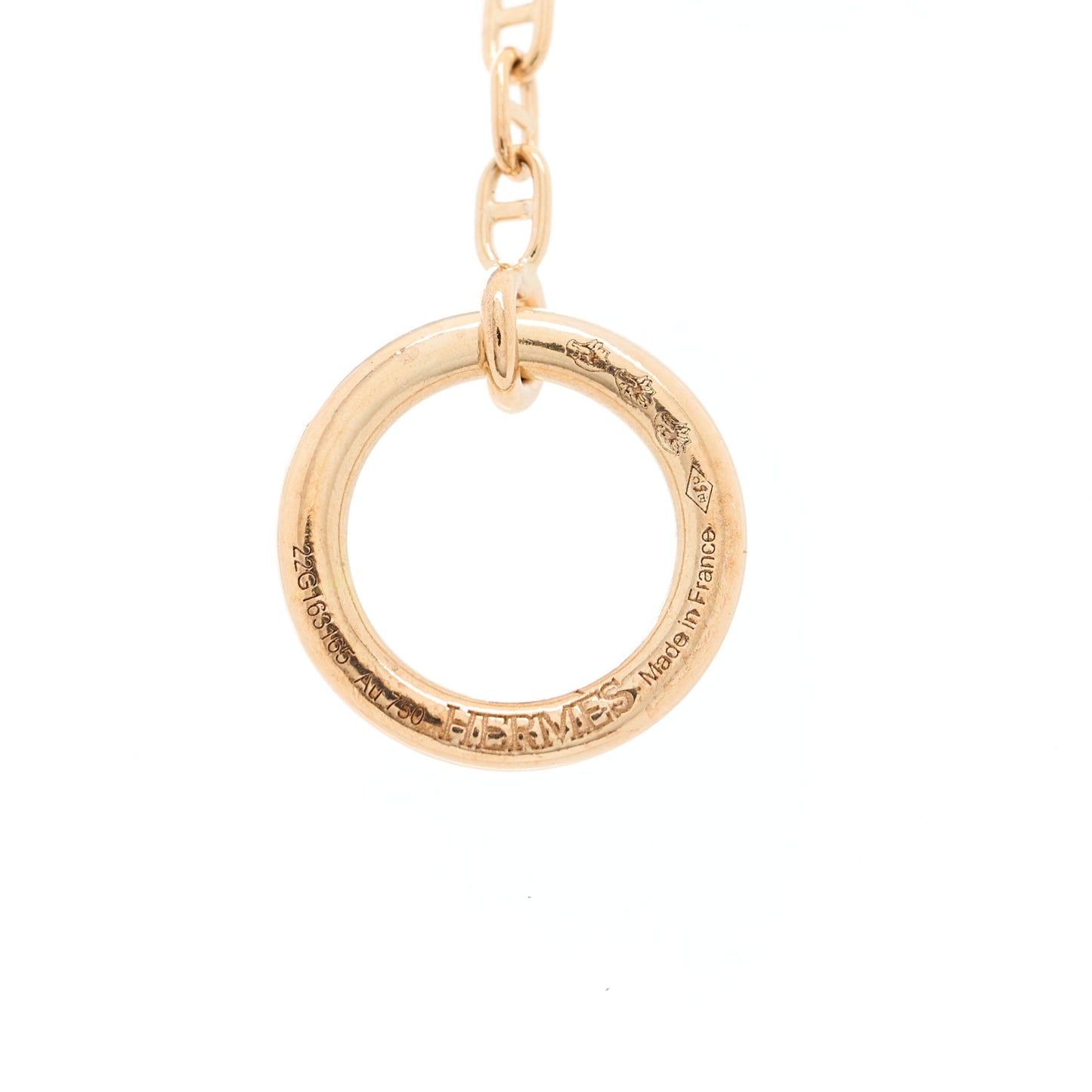 18K Rose Gold Diamond Farandole Necklace 80