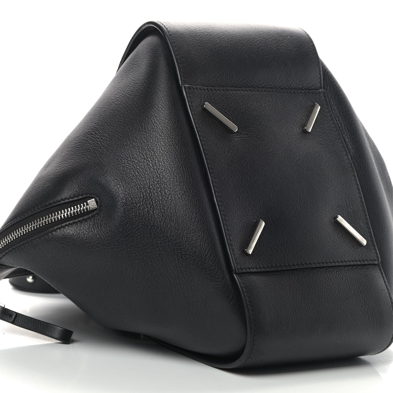 Loewe Calfskin Small Hammock Shoulder Bag Black 6 of 11