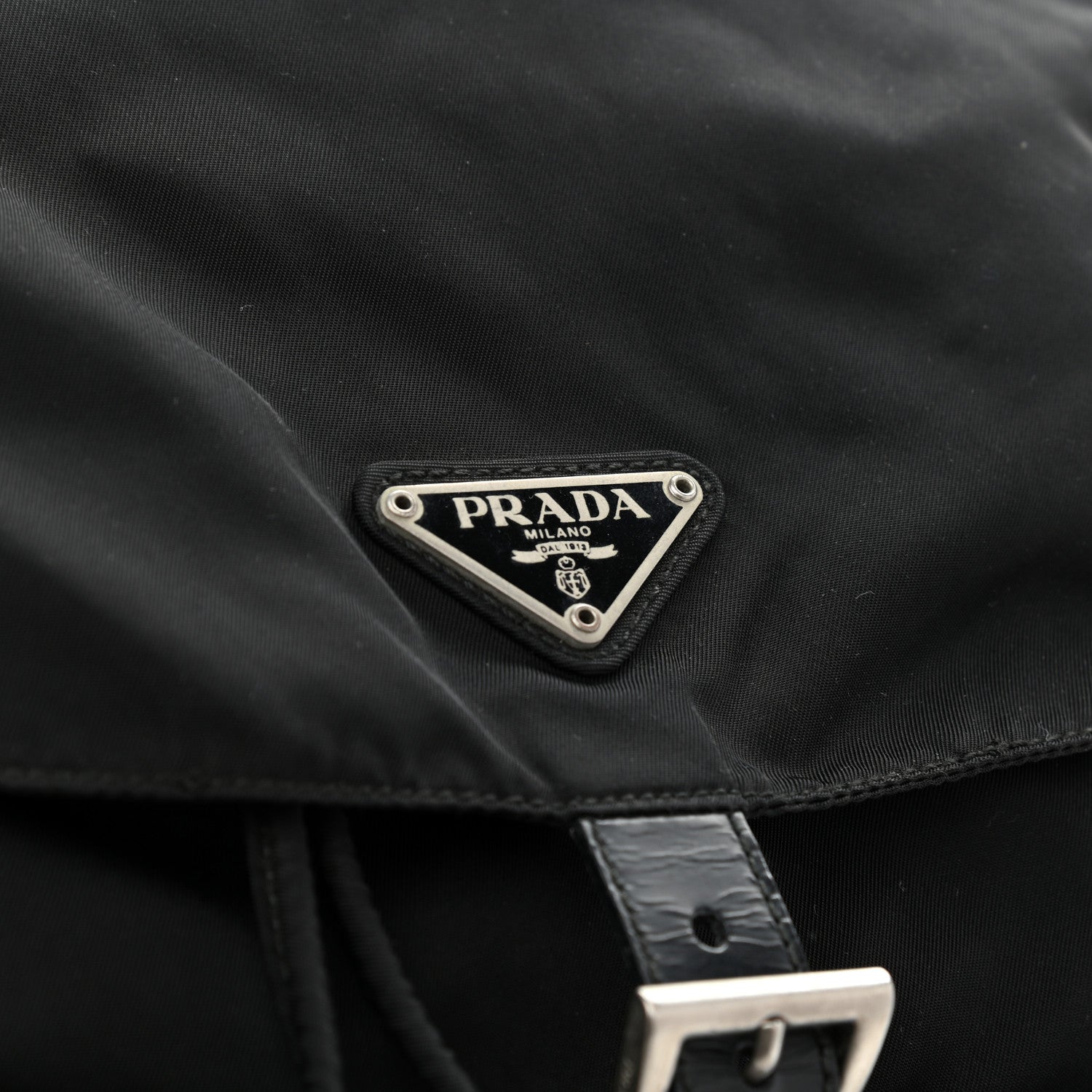 Prada Tessuto Nylon Vela Small Backpack Black 6 of 12