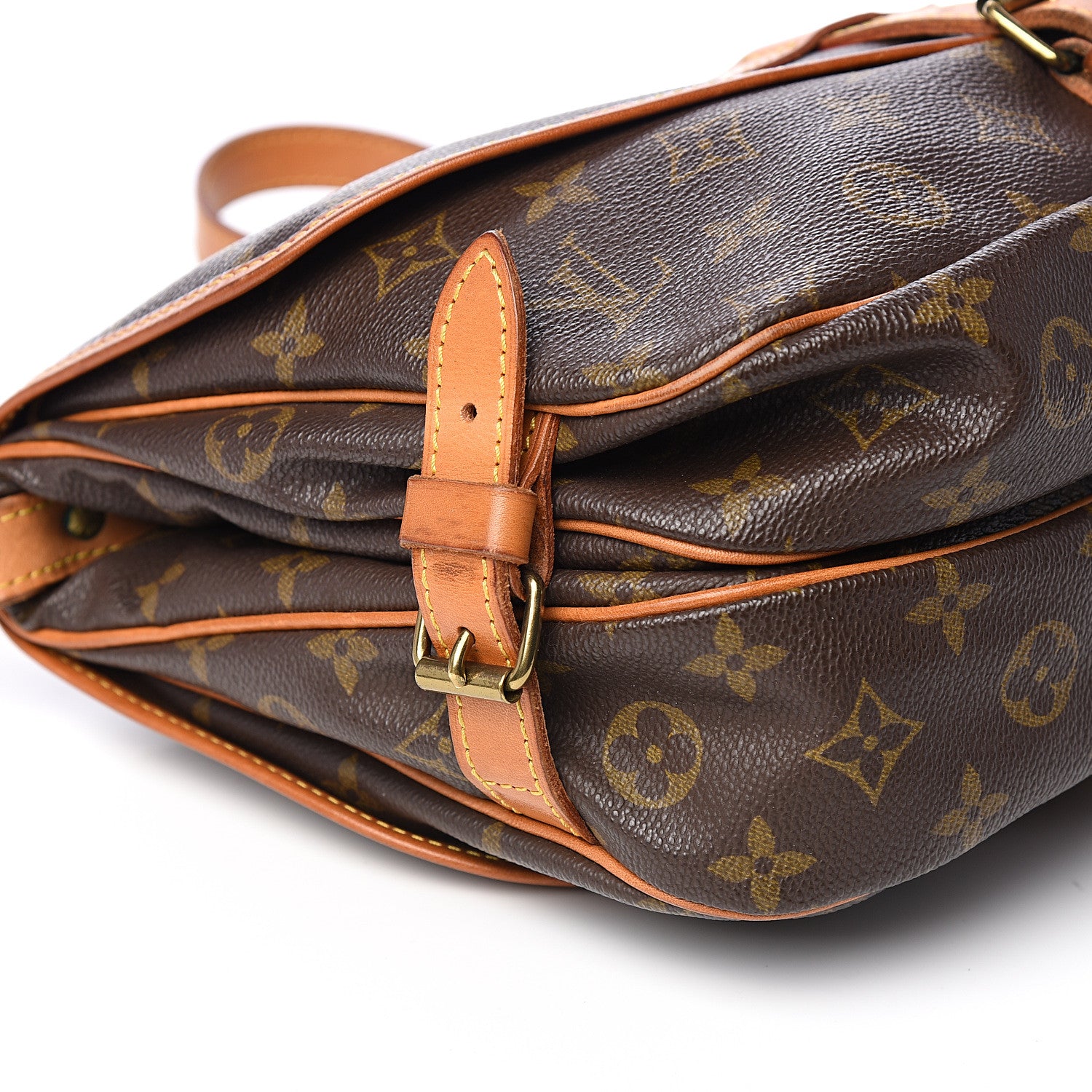 Louis Vuitton Monogram Saumur 30 7 of 9