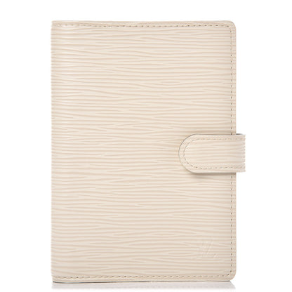 Louis Vuitton Epi Small Ring Agenda Cover Ivory Ivory 1 of 7