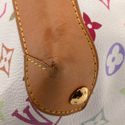 Louis Vuitton Monogram Multicolor Audra White 13 of 14