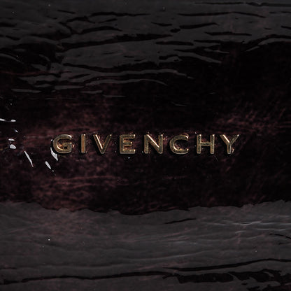 Givenchy Crinkled Patent Calfskin Mini Pandora Black 6 of 7