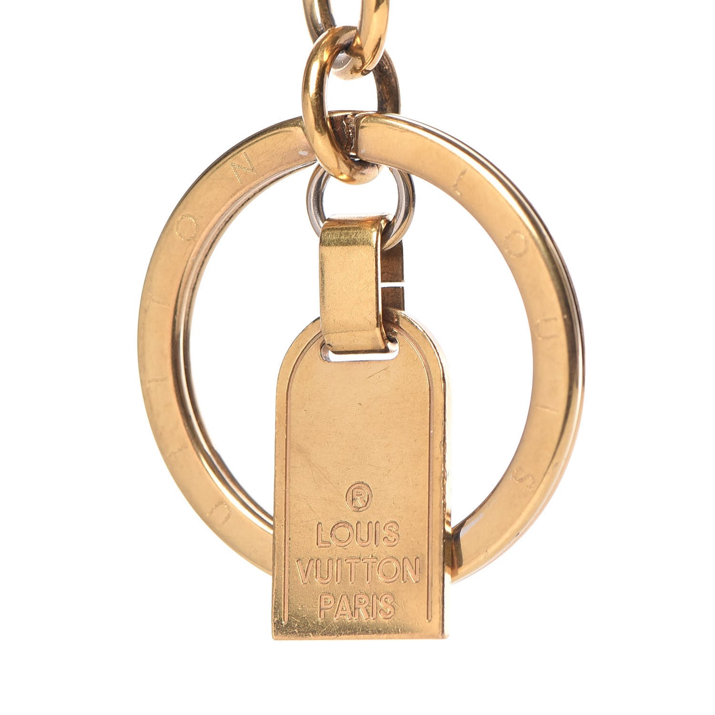 Mini Travel Key Holder Gold