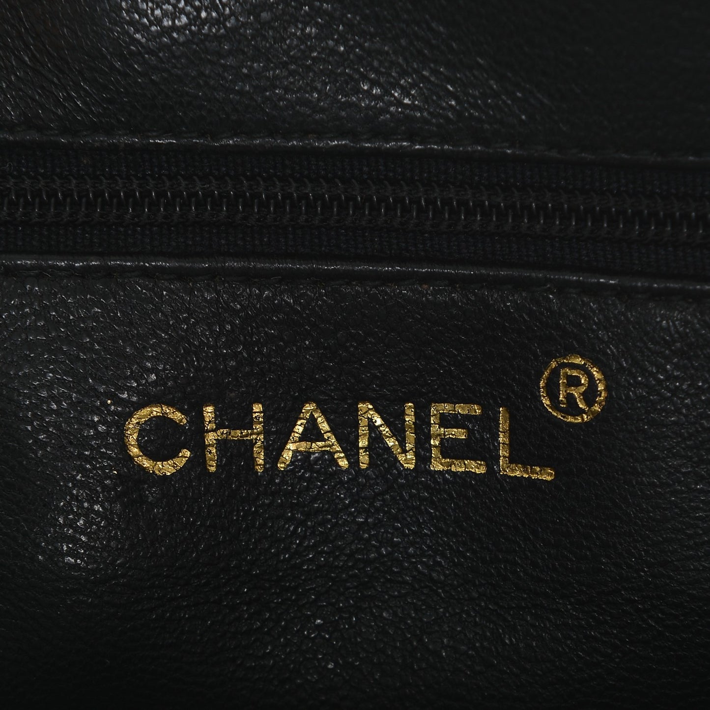 Lambskin Quilted Tassel Camera Case Black