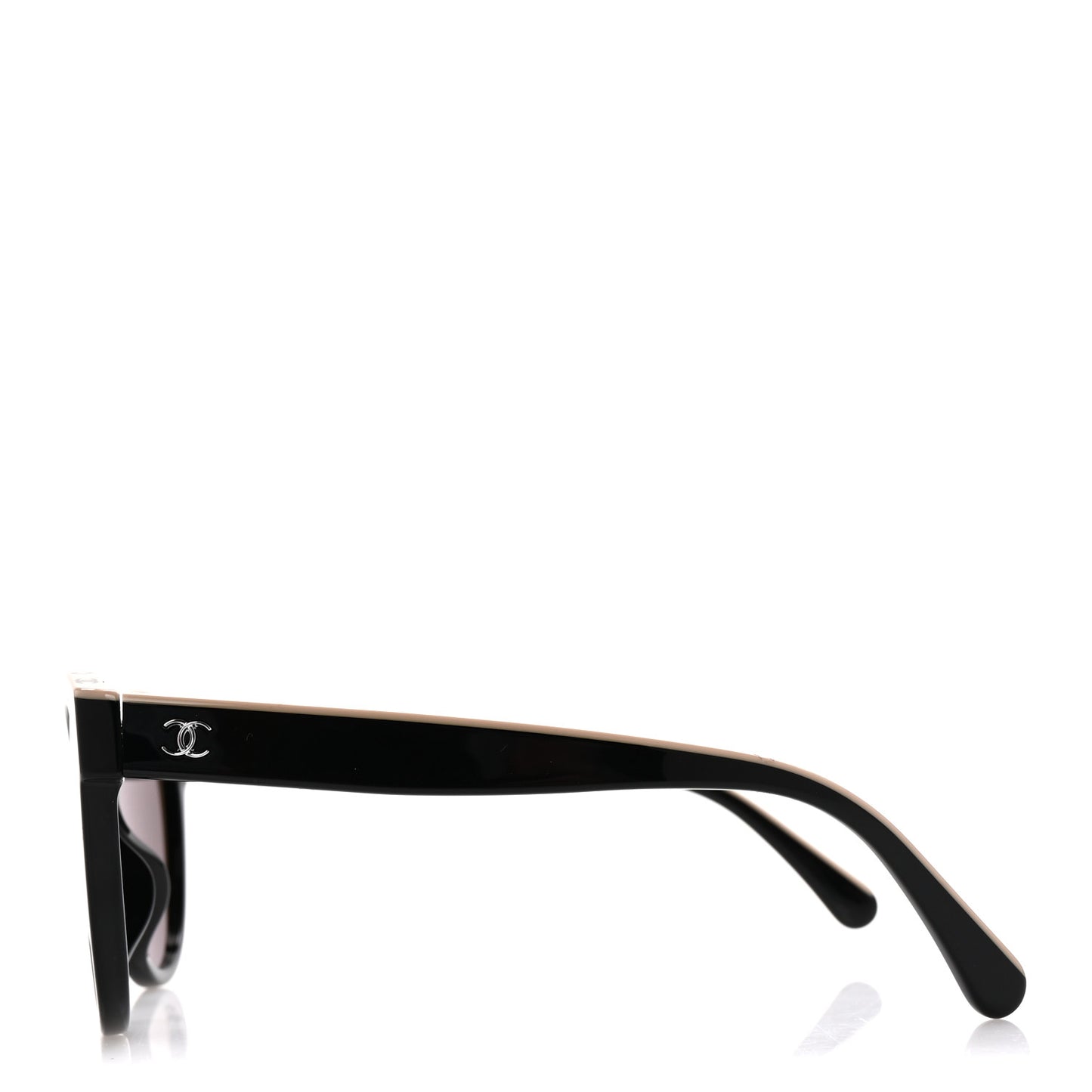 Acetate CC Butterfly Sunglasses 5414 Black Beige