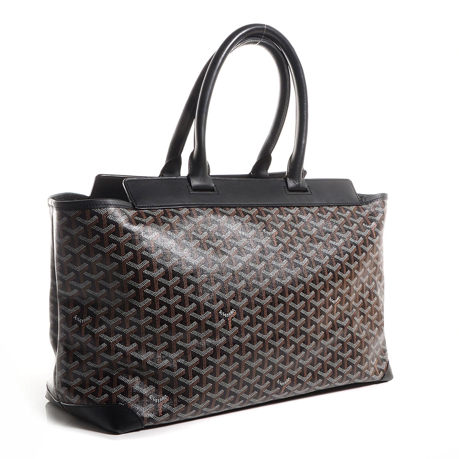 Goyard Goyardine Bellechasse GM Tote Black 3 of 8