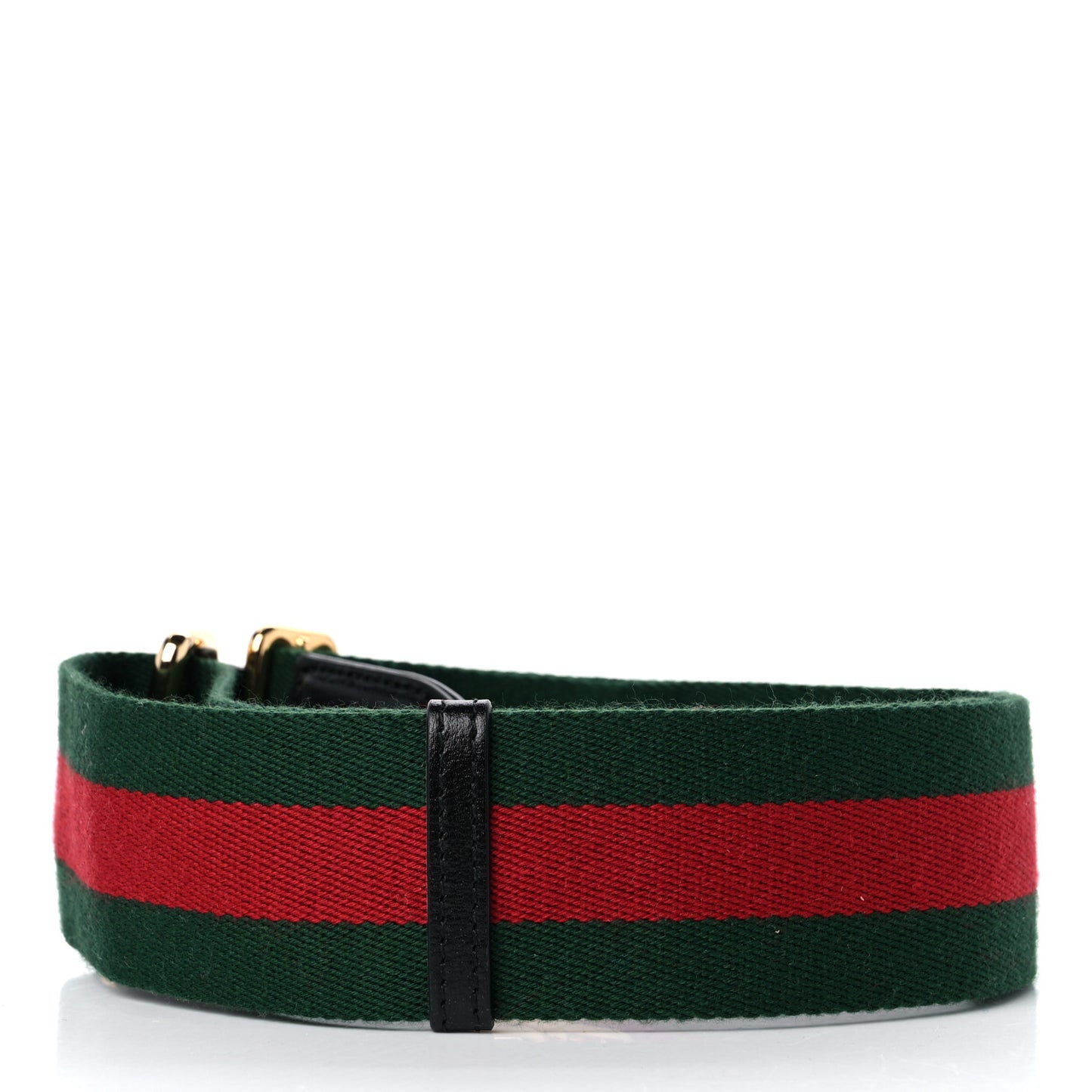 Canvas Web Shoulder Strap Green Red