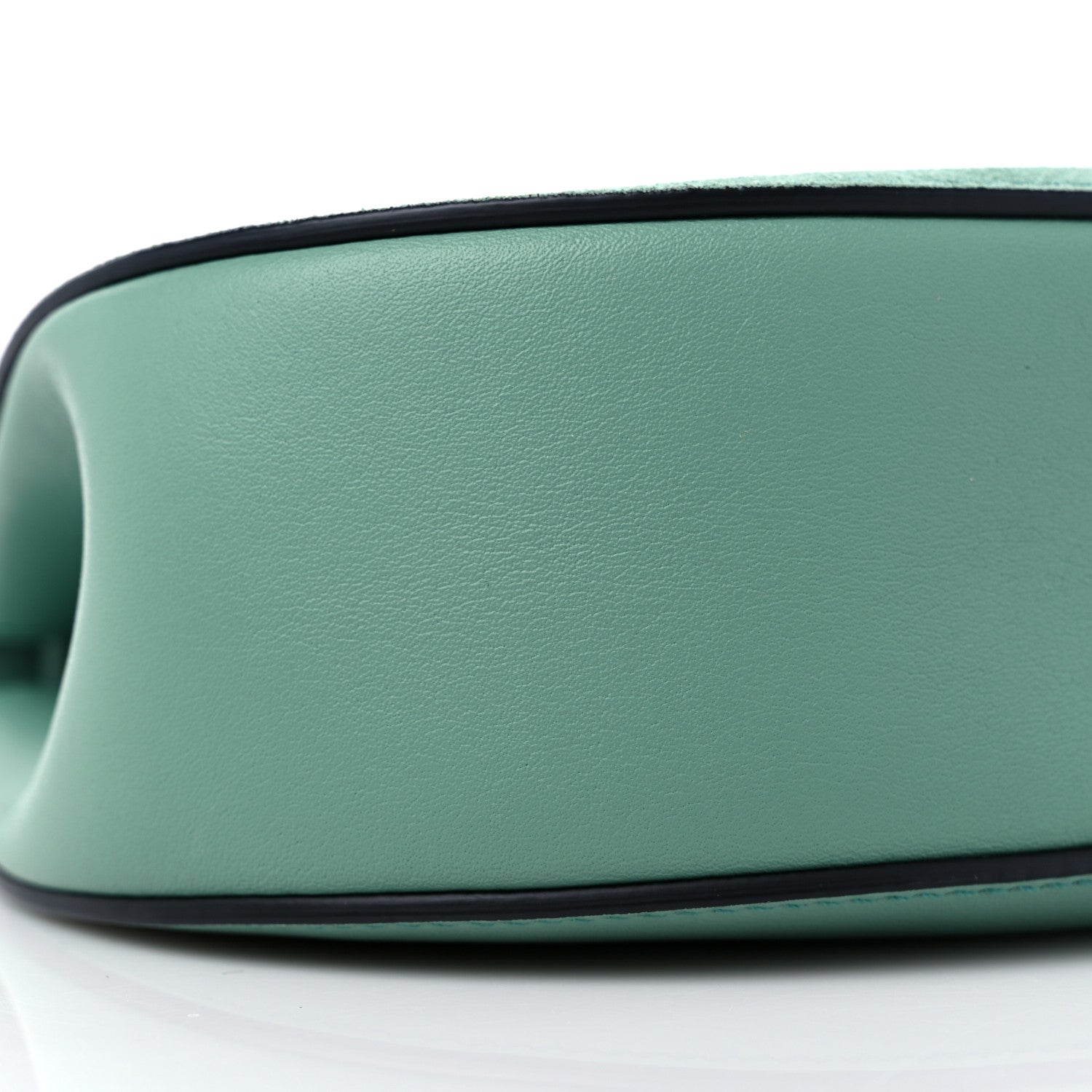 Chloe Suede Smooth Calfskin Drew Shoulder Bag Happy Green 7 of 8