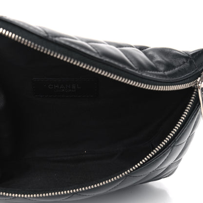 Chanel Calfskin Quilted Waist Belt Bag Black 4 of 4