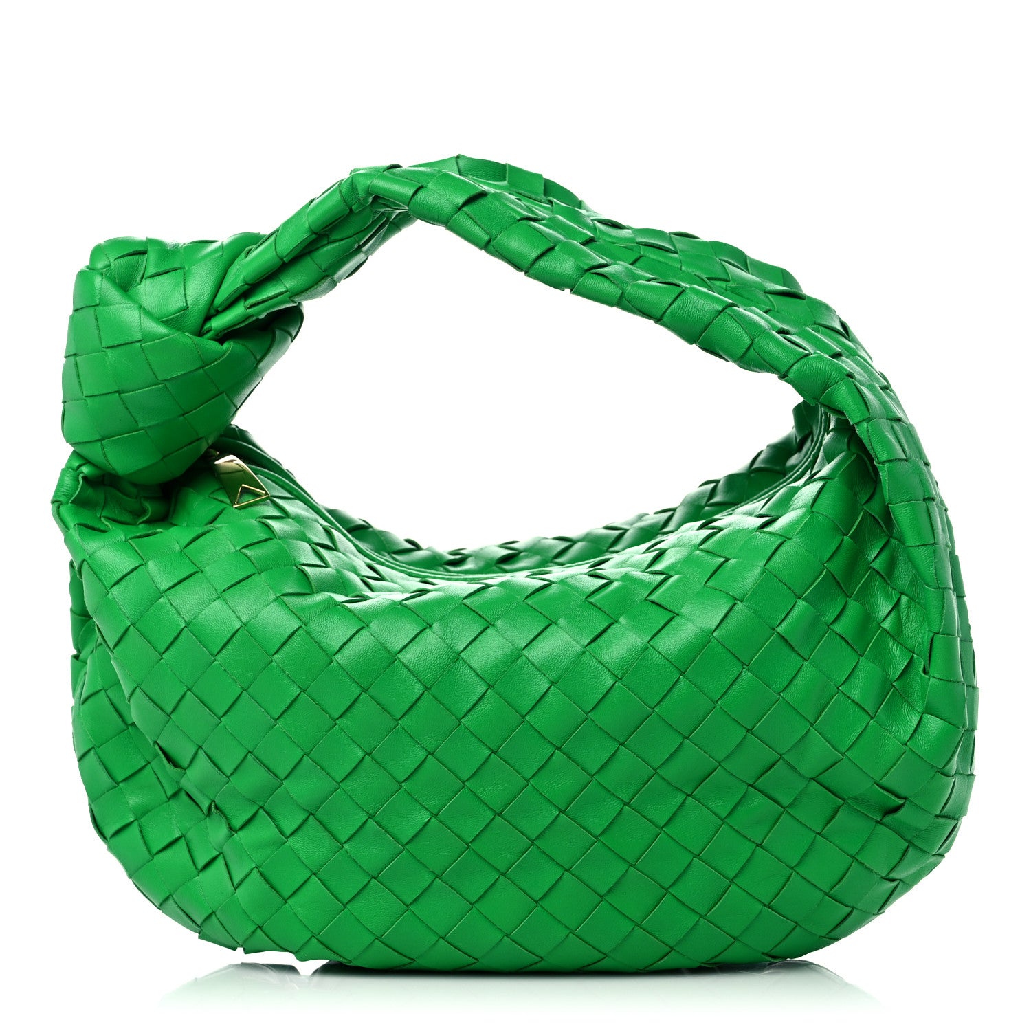 product image of BOTTEGA VENETA Nappa Intrecciato Teen Jodie Hobo Parakeet FASHIONPHILE